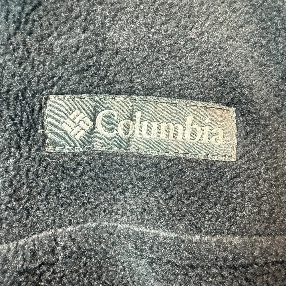 Columbia Youth Kids Size M (10-12) Fleece-Lined Jacket Black Full Zip